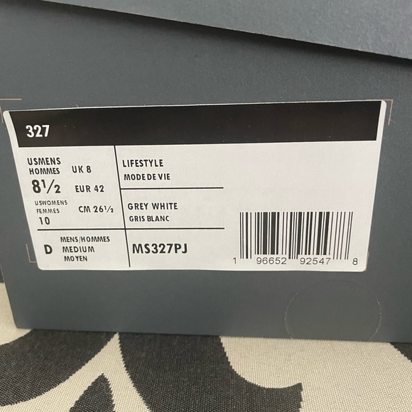 Men’s New Balance 327 Size 8.5 - Picture 5 of 6